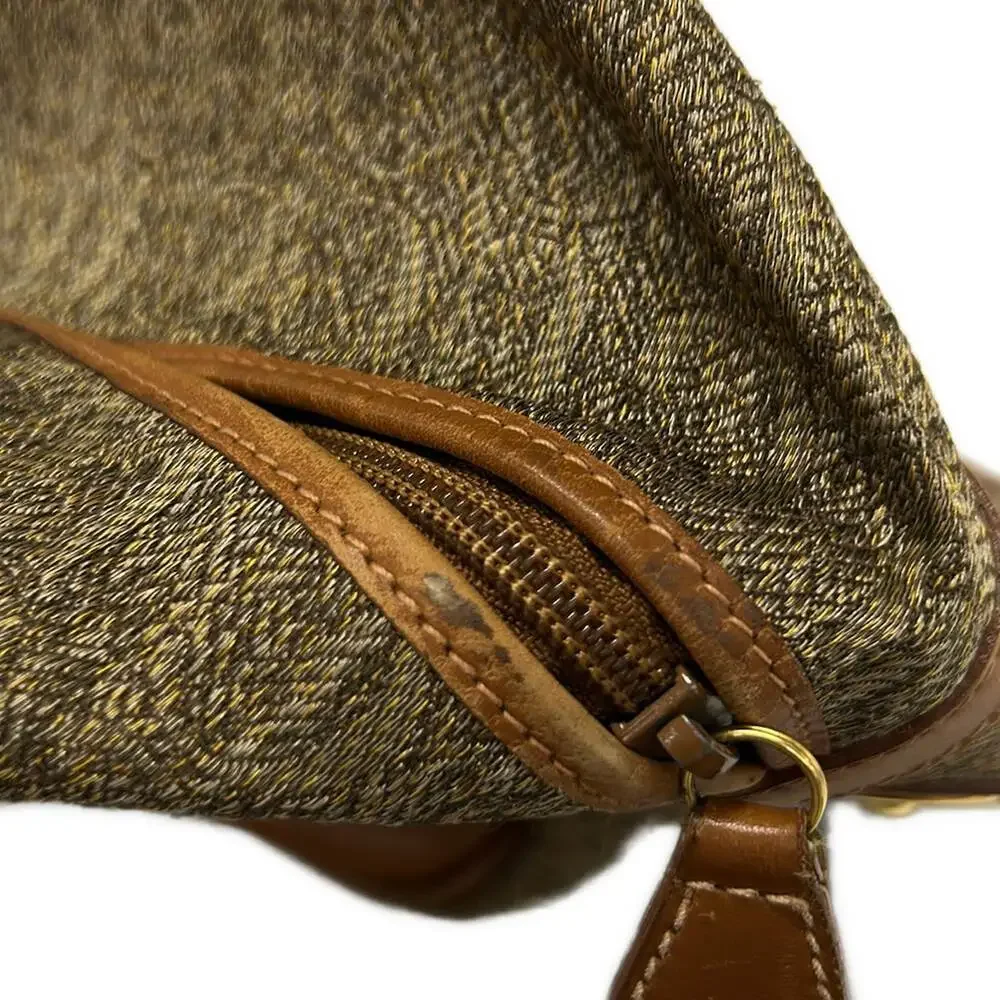 Gucci Boston Bag Beige Brown Jacquard Leather
